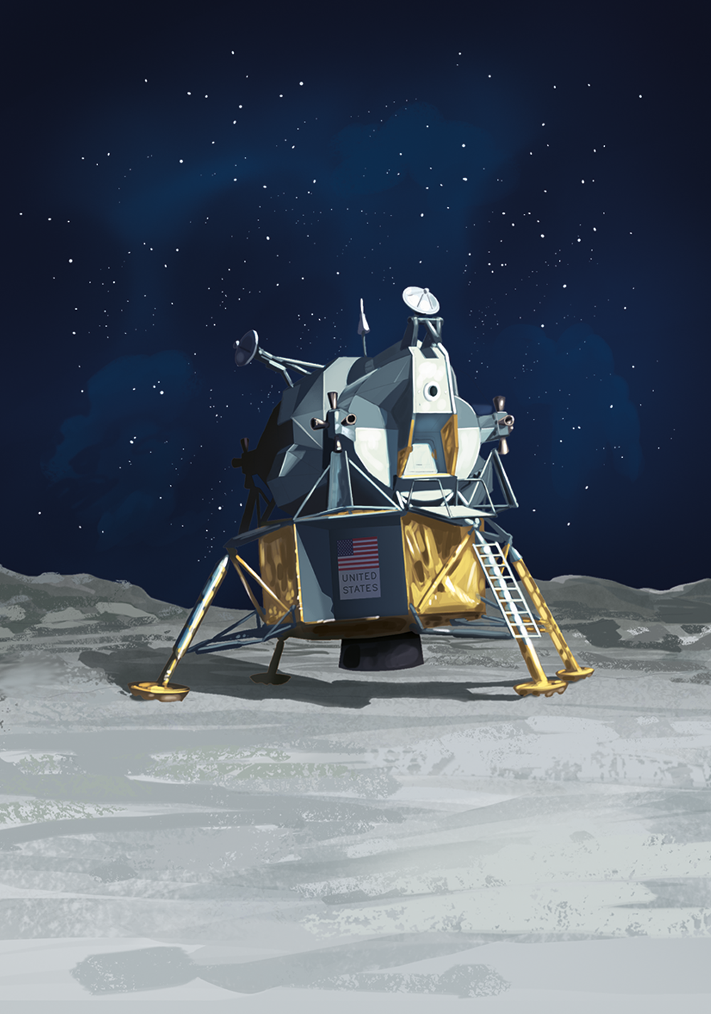 NASA LM illustration