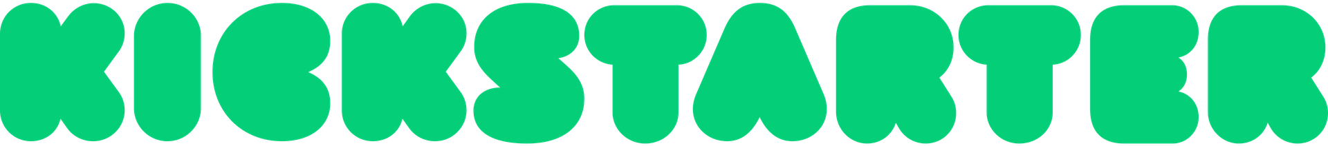 Kickstarter green logo