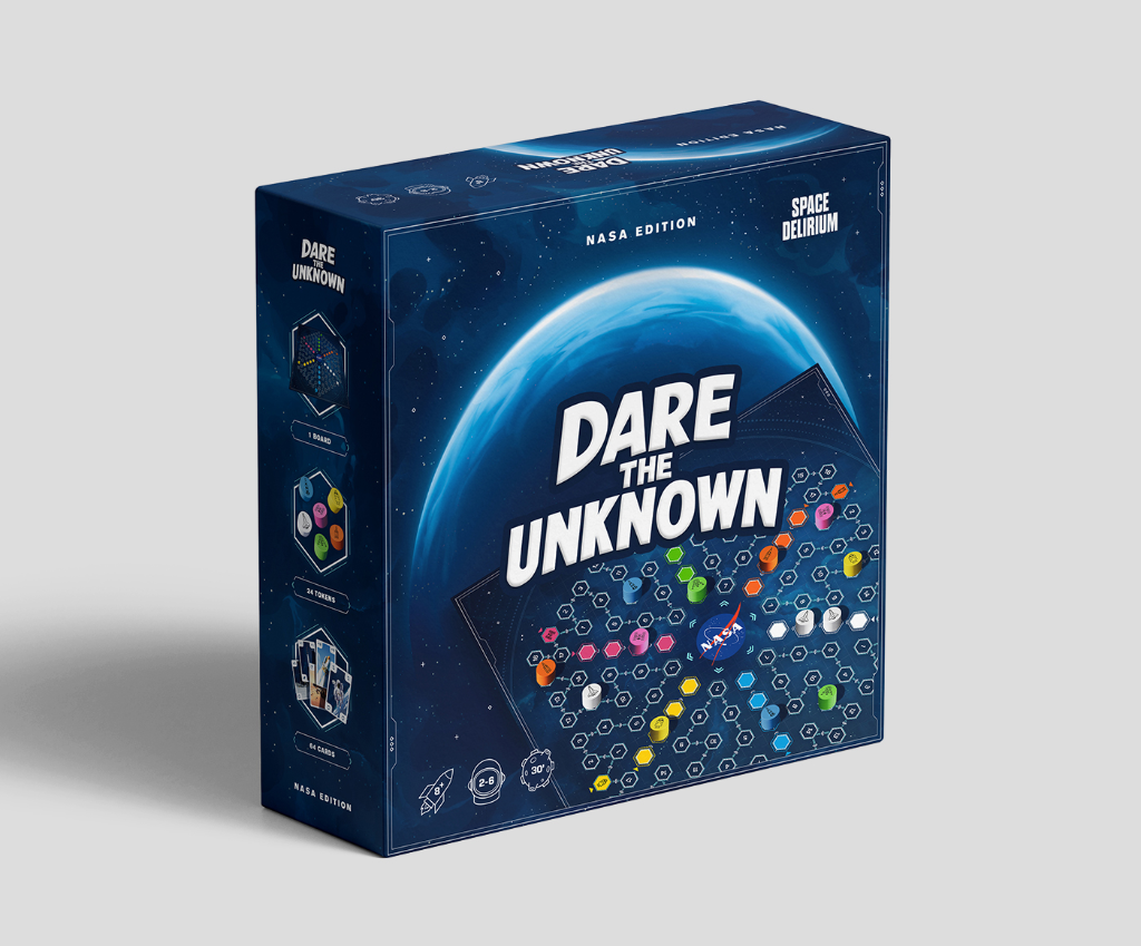 Dare The Unknown board game box