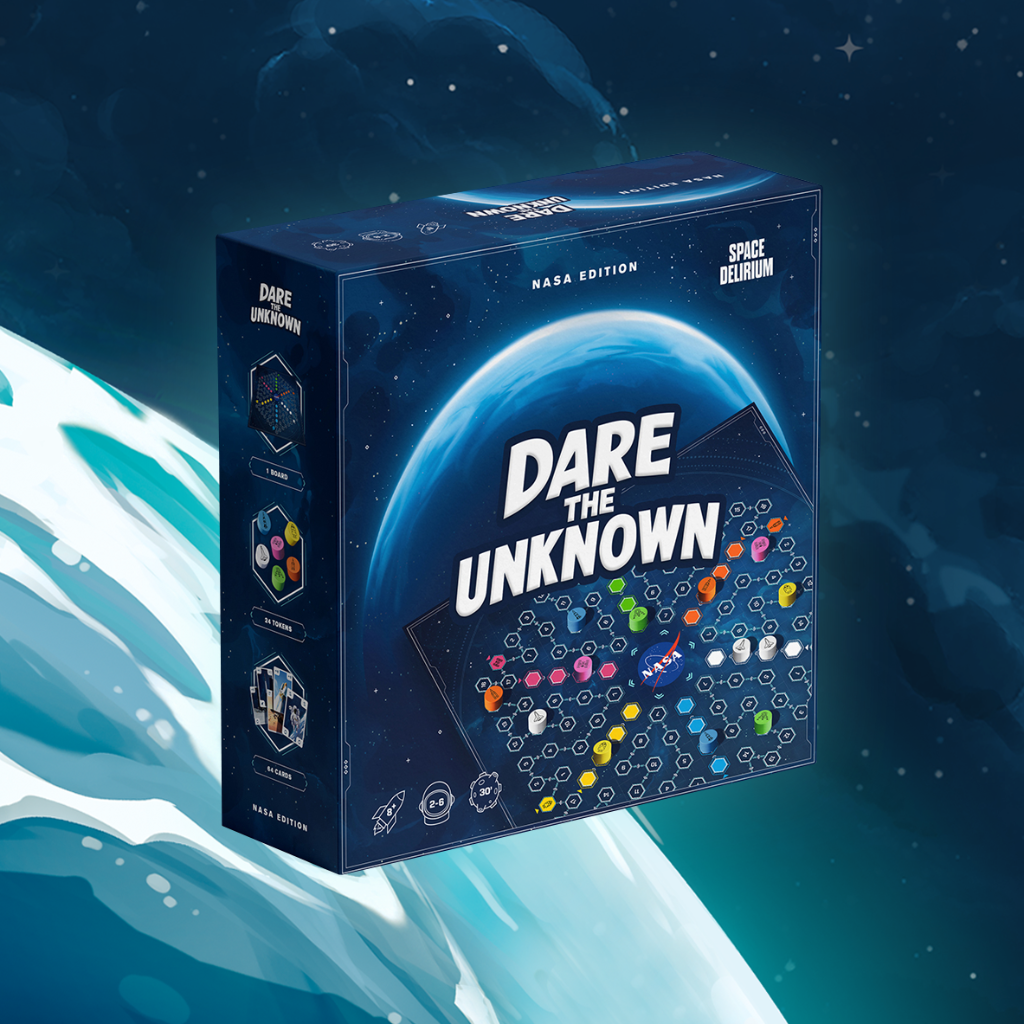 Dare The Unknown board game box